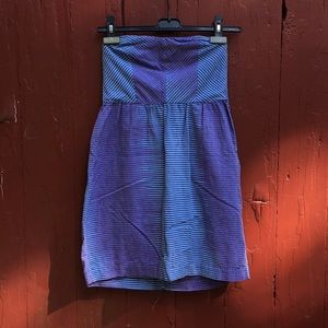 Mini strapless dress